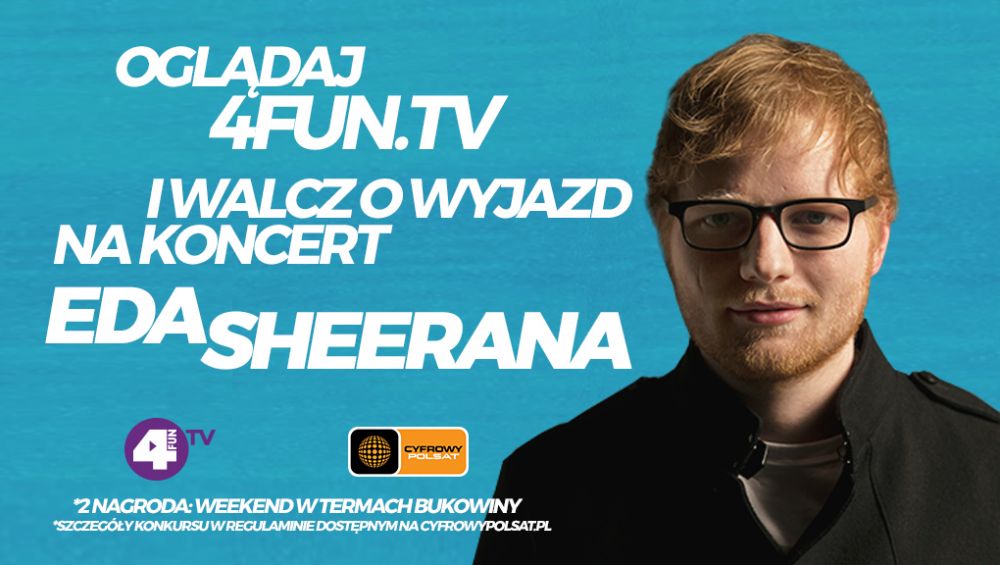 KONKURS: Leć do Londynu na koncert Eda Sheerana! KONKURS: Leć do Londynu na koncert Eda Sheerana!